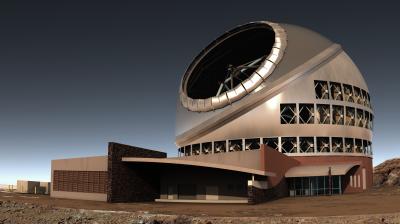 Artist Concept of the Thirty Meter Telescope