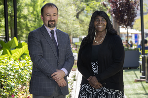 Alexander Alekseyenko, Ph.D. (left) and Marvella Ford, Ph.D. (right) of the Medical University of South Carolina