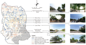 How to improve landscape visual aesthetic effects of street pedestrian spaces in China’s mountainous cities