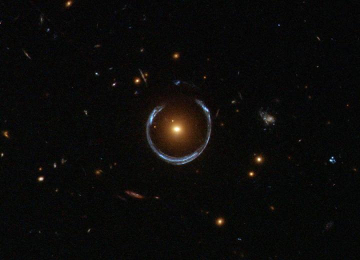 Gravitational lens from Hubble