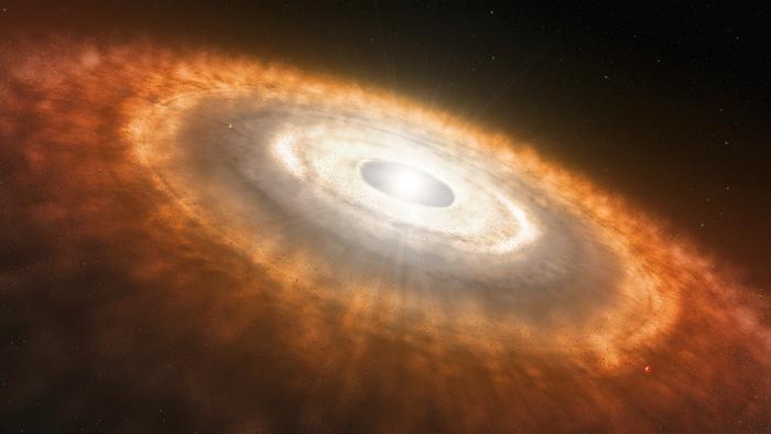 Protoplanetary Disk (Artist Concept)