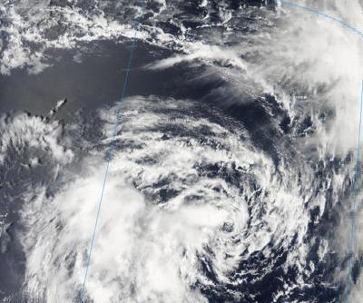 NASA's Aqua Satellite Captures Tropical Storm Vince