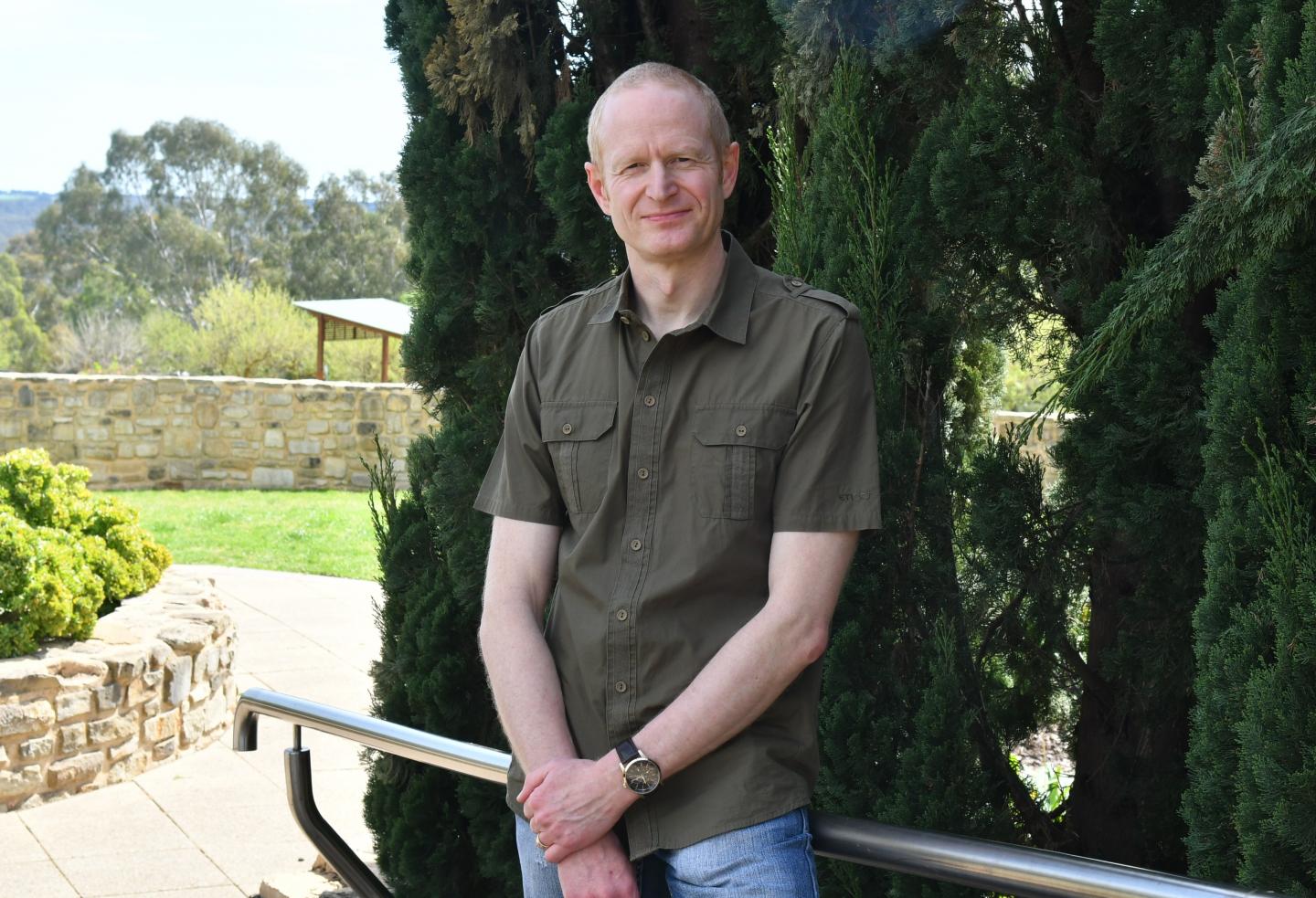 Flinders University Caring Futures Institute researcher Damian Adams