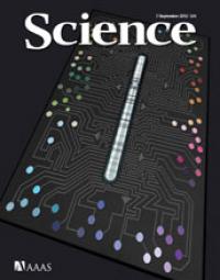Cover of the September 7, 2012 Issue of the journal <i>Science</i>