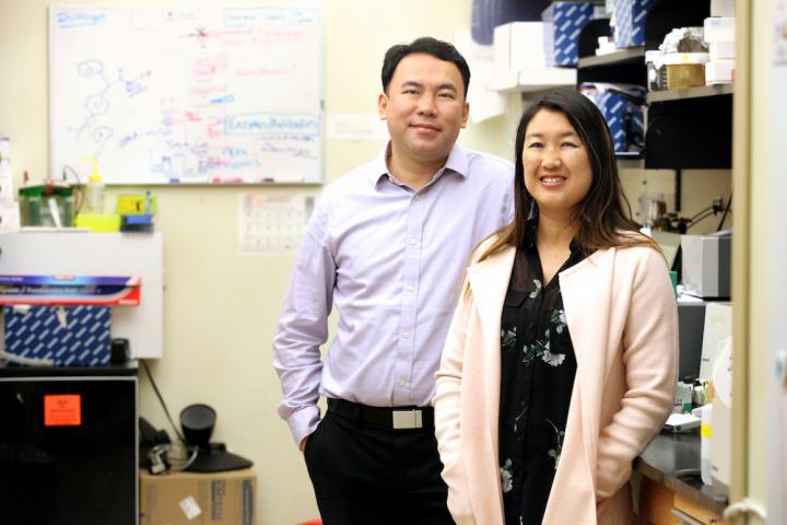 Dr. James Chou and Dr. Sherine Chan of the Medical University of South Carolina