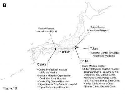 Map of Swab Sample Collections
