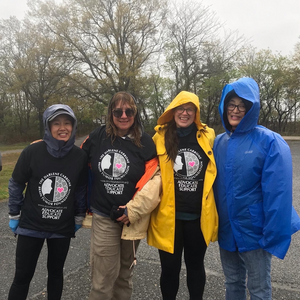 Mills lab at glioblastoma walk