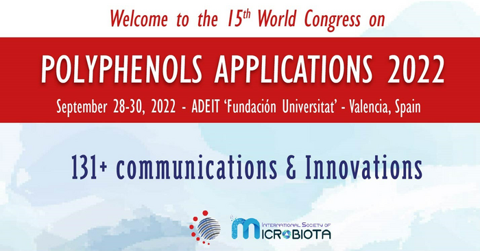 15th World Congress on Polyphenols Applications 2022