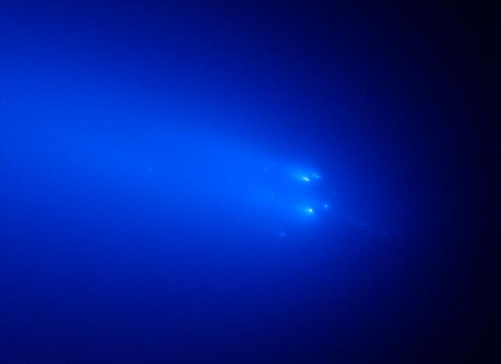 View of a Dying Comet