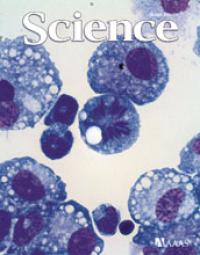 Cover of the June 10, 2011 issue of the Journal <I>Science</I>