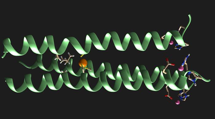 Designed at the University of Miami, the triple-stranded molecule may help put chemistry's holy grail in reach