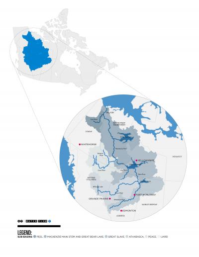 Mackenzie River Basin Map