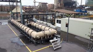 Pilot plant to demonstrate the new process for iron extraction in Saarland. (Photo: SMS group)