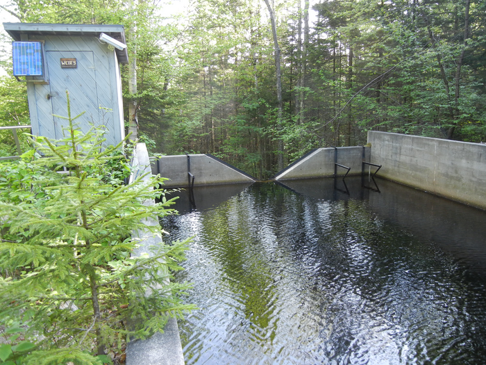 Weir at Hubbard Brook Experimental Forest