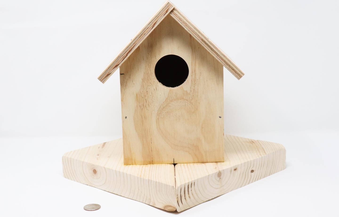 A Birdhouse Made with Carpentry Compiler