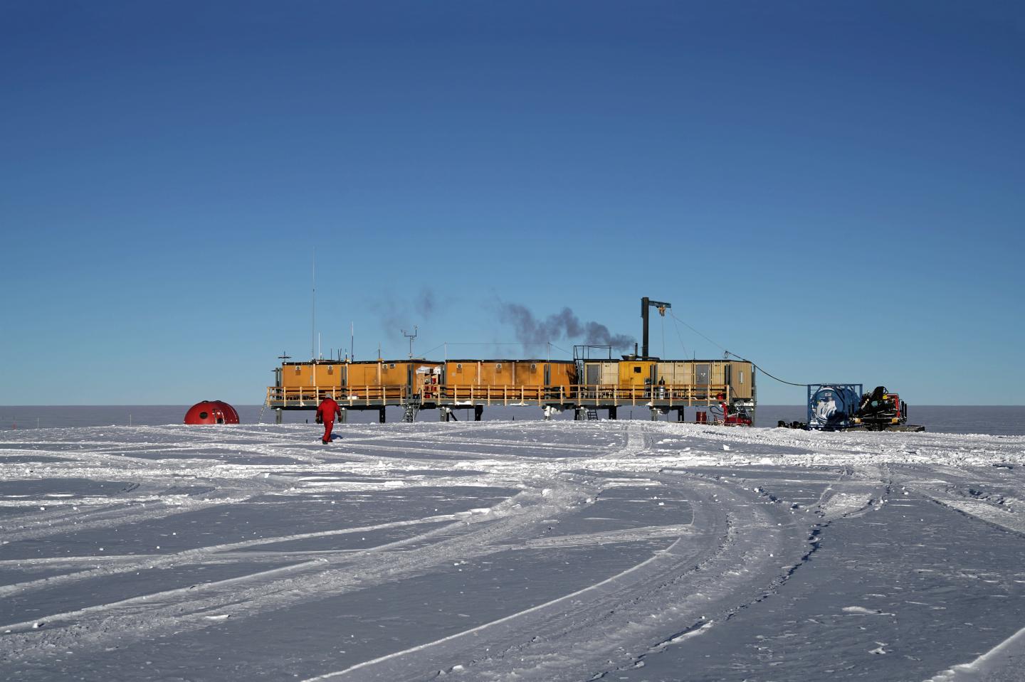 Kohnen Station in the Antarctic