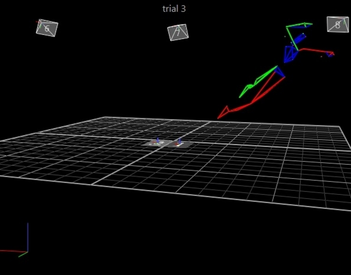 Soccer goalkeeper foot forward