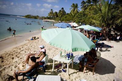 Beach Umbrellas Do Not Block out All Solar Radiation