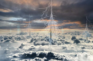 Cosmic ray showers in the atmosphere may be important for cloud formation.