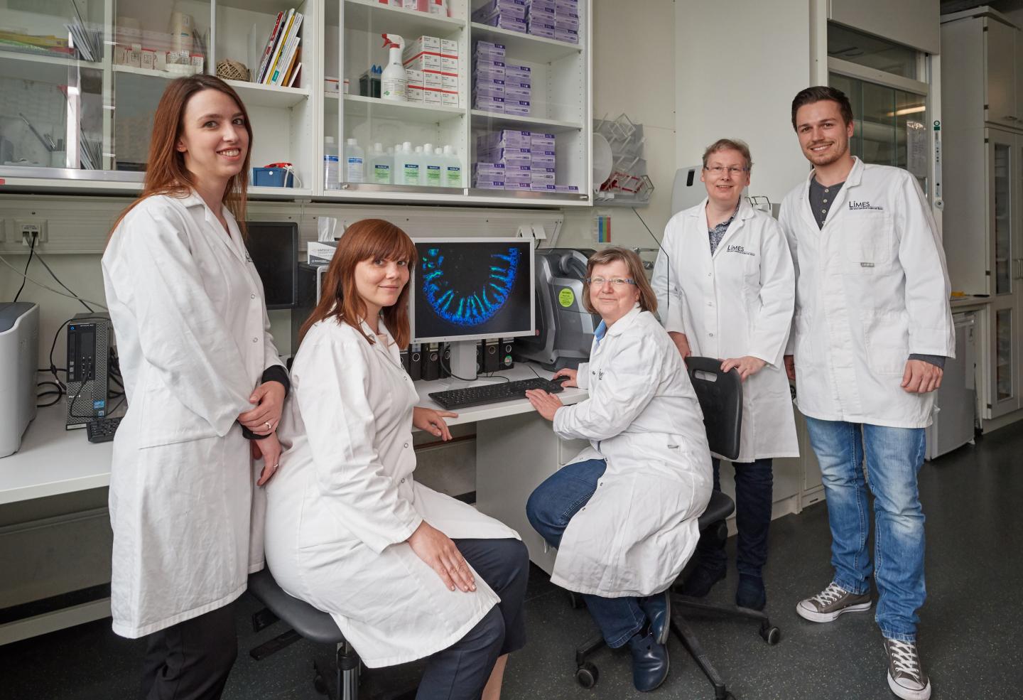 Jessica Koenig, Dr. Julia Vorac, Dr. Heike Weighardt, Dr. Irmgard Foerster and Oliver Schanz