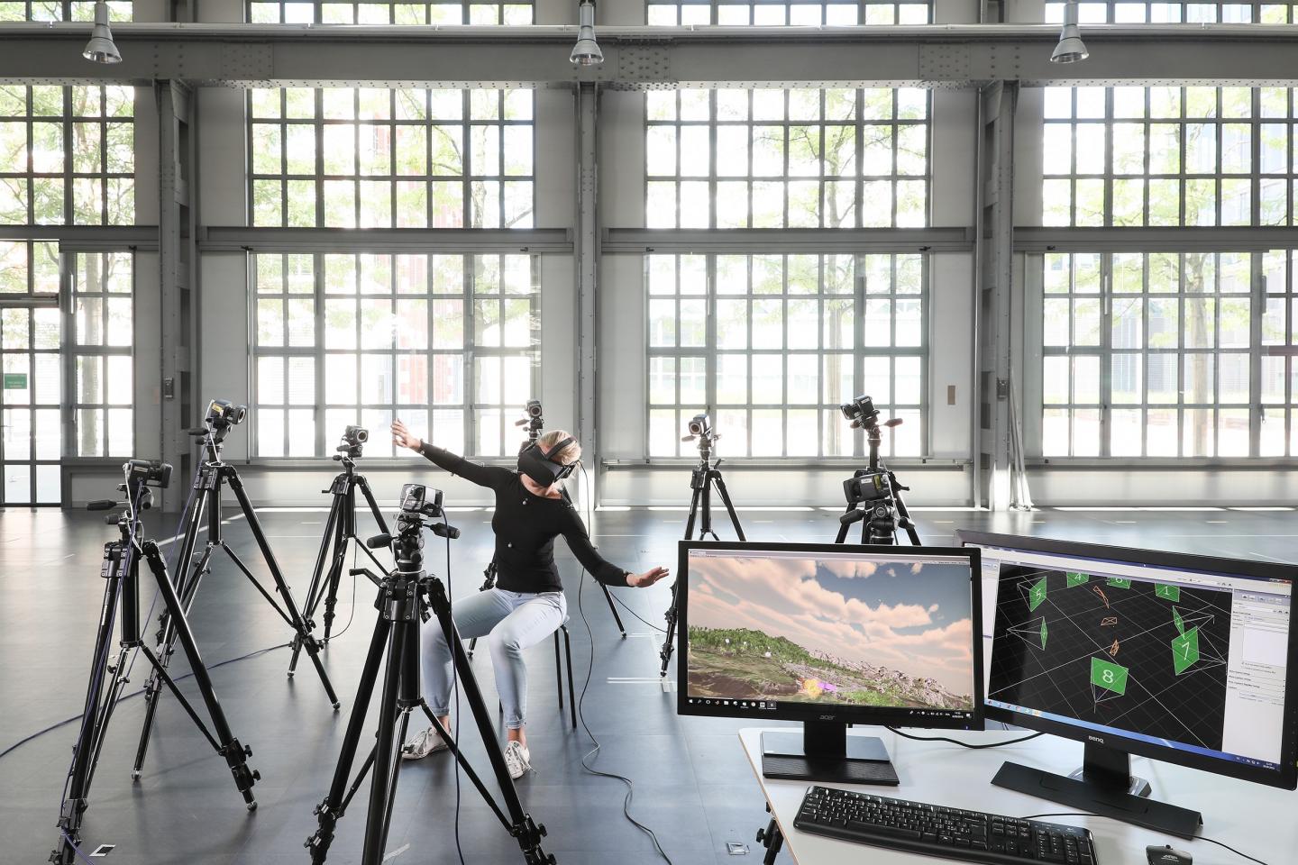 A Model Demonstrates a Body-Machine Interface for Controlling a Simulated Drone