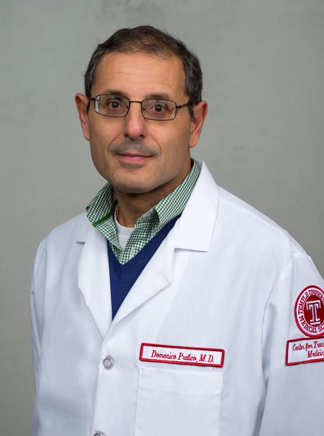 Dr. Domenico Praticò, Temple University Health System