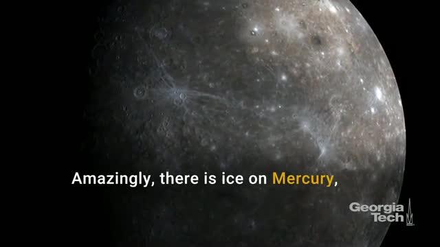 How the scorching sun near Mercury may help the planet make ice
