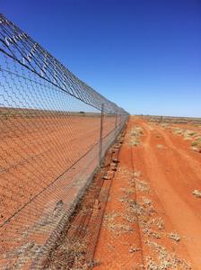 The Dingo Barrier Fence, Australia.