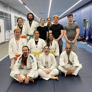 Members of Northumbria University Jiu Jitsu club staged physical assaults to help advance forensic research.