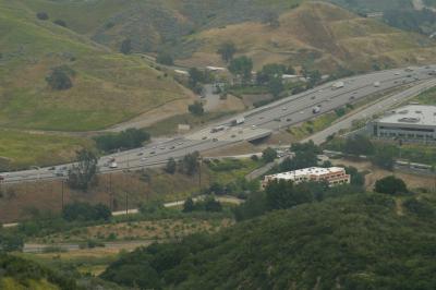 Liberty Canyon from Above