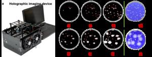 Figure | Viral plaque detection system enabled by holography and deep learning.