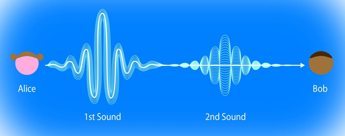 Two Sound Velocities in a Bose-Einstein Condensate