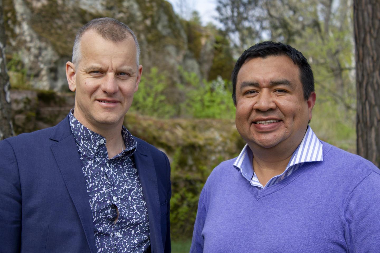 Martin Hallbeck and Juan Reyes, Linköping University