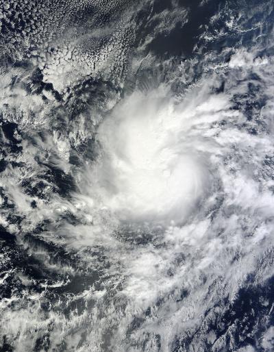 Hurricane Paul Seen by NASA Satellite
