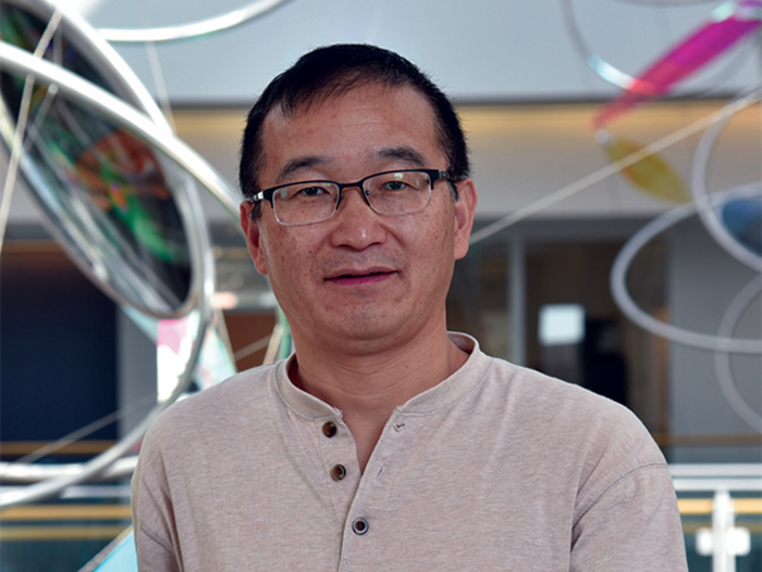 Bing Yang, PhD, member and principal investigator at the Donald Danforth Plant Science Center