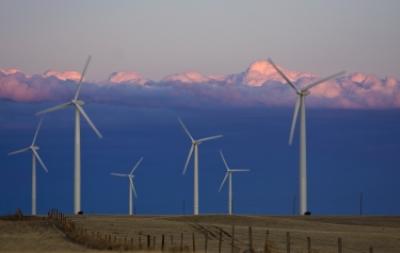 Wind Turbines Near Grover, Colo.