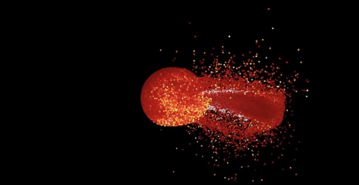 Moon Formation Still Shot