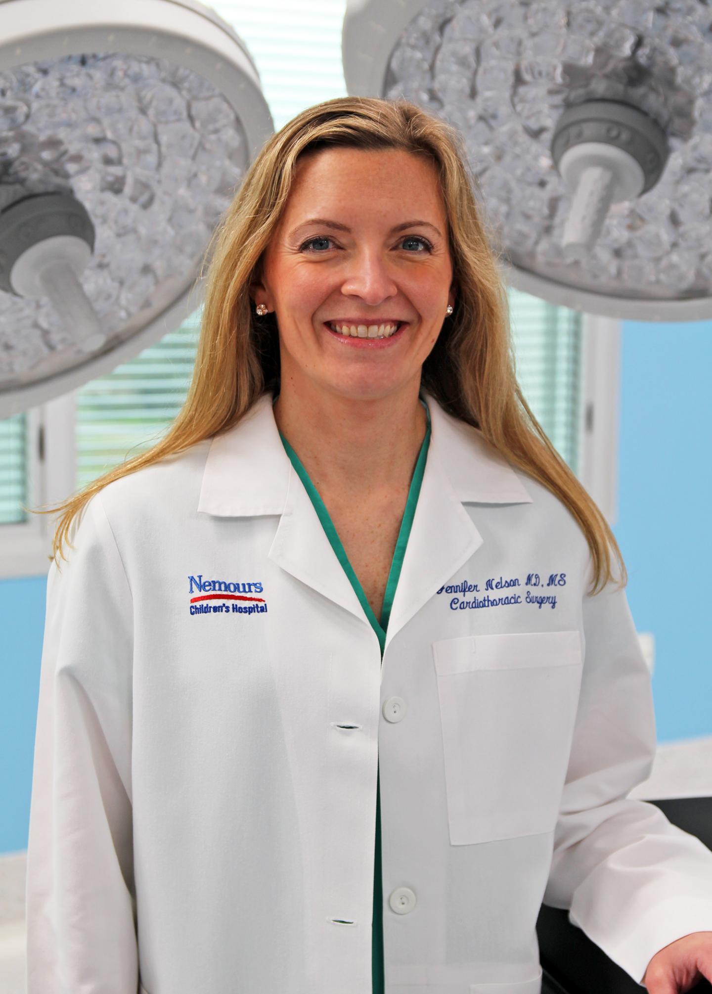 Headshot of  Jennifer S. Nelson, MD, from Nemours Children's Hospital in Orlando, Florida