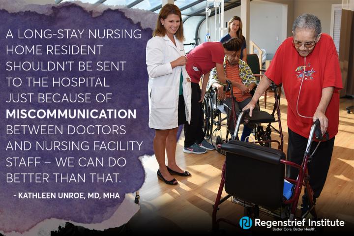 Regenstrief Institute Investigator Kathleen Unroe, M.D., M.H.A.