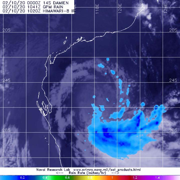 GPM image of Damien