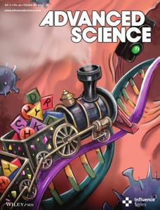 The study featured on the cover of the prestigious journal Advanced Science.