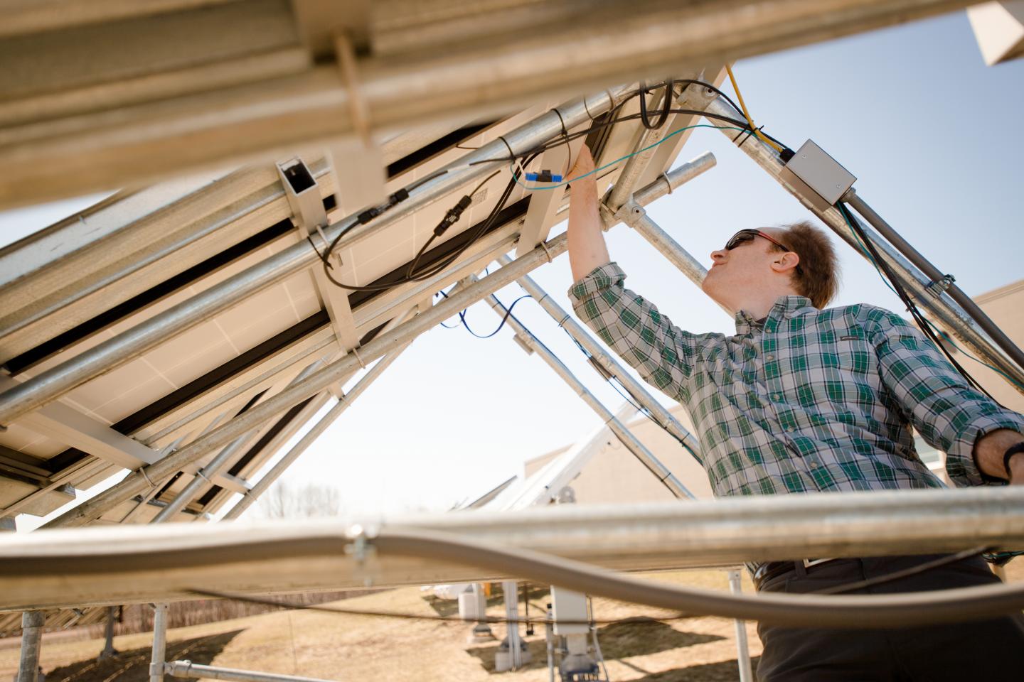 Black Silicon Solar Cells Panel