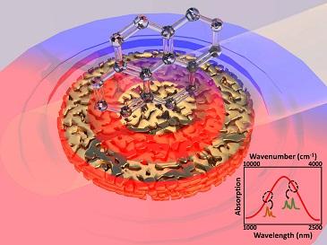 Surface-Enhanced Near-Infrared Absorption