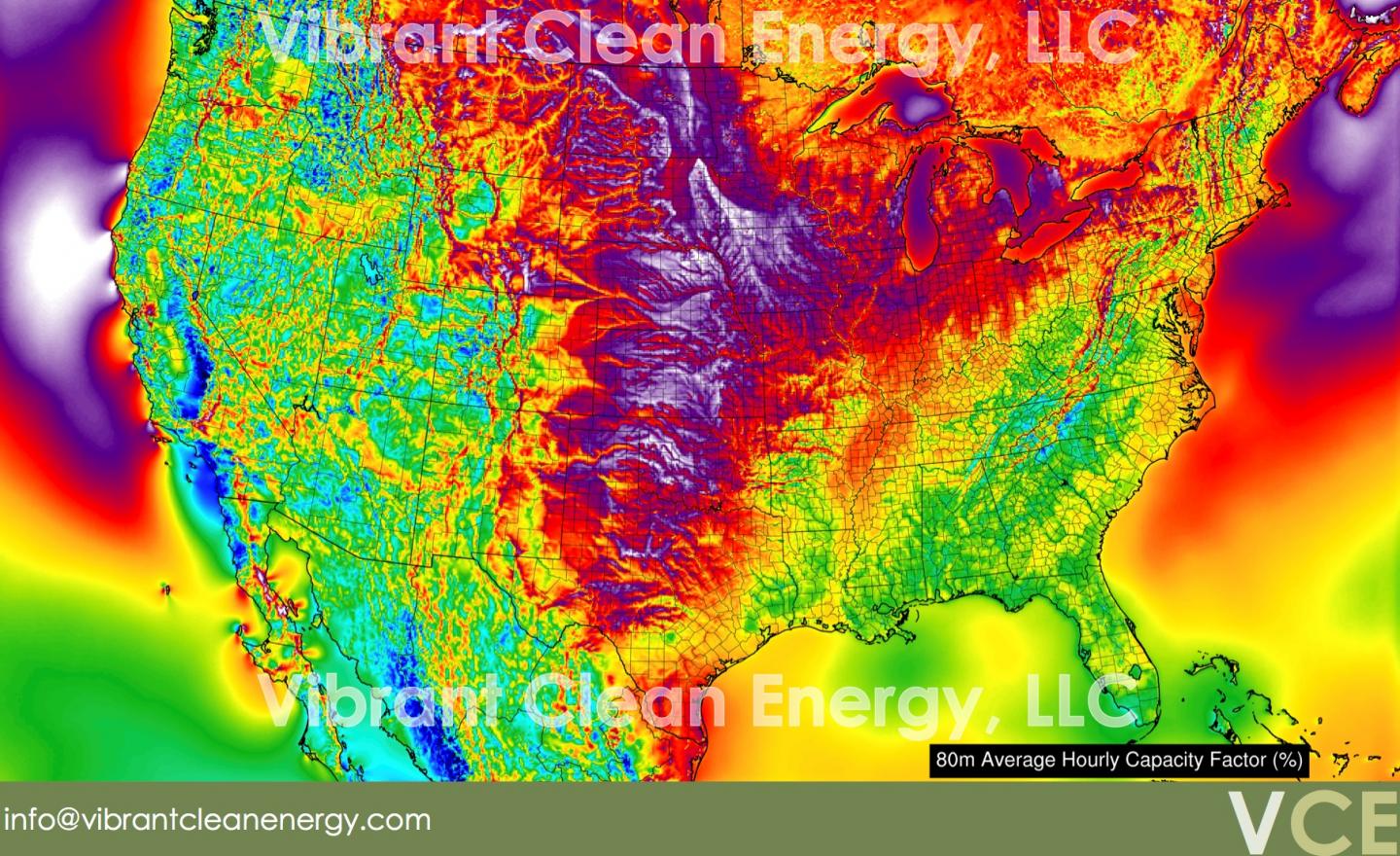 Wind Resources Map