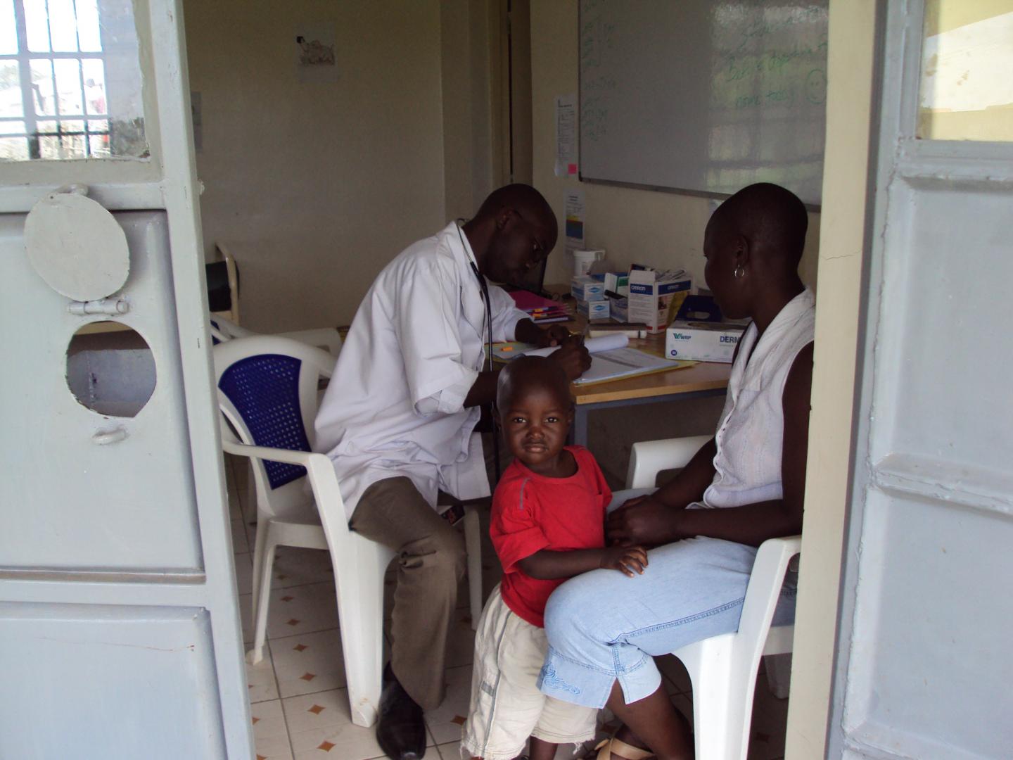 Young Boy Taking Part to the Clinical Trial on the Antimalarial ASMQ FDC