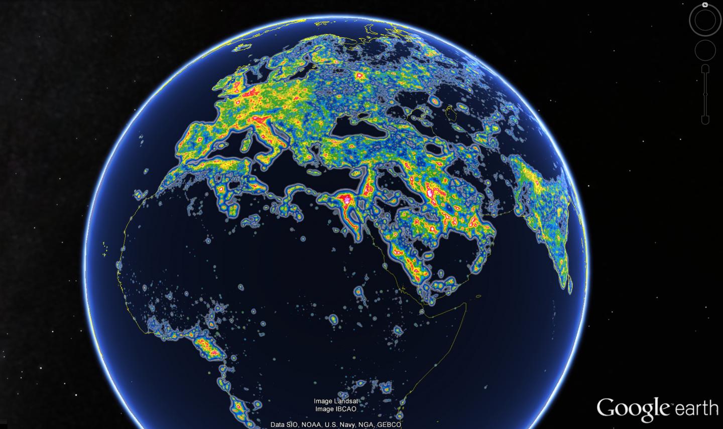 One Third of Humanity Can't See Milky Way at Night, Reveals New Atlas of Artificial Brightness (8 of 10)