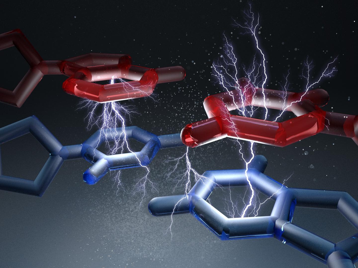 Base pair stacking forces