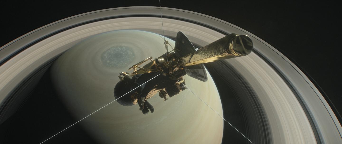 Illustration of the Cassini spacecraft