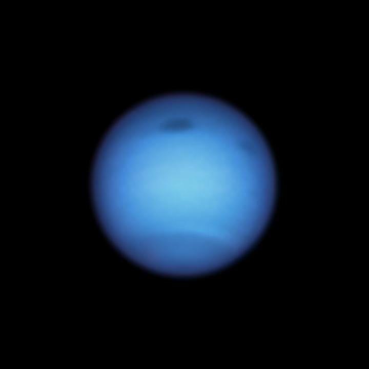 Hubble Image of New Spot on Neptune