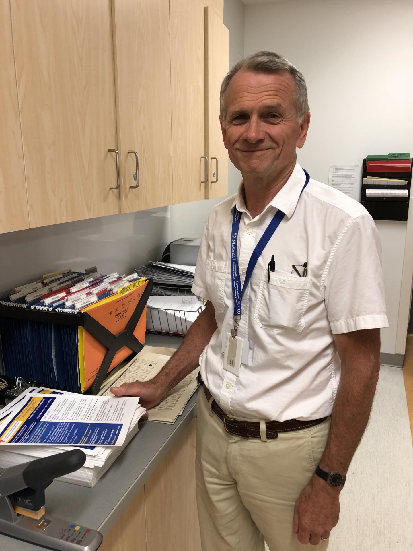 Dick Menzies, McGill University Health Centre